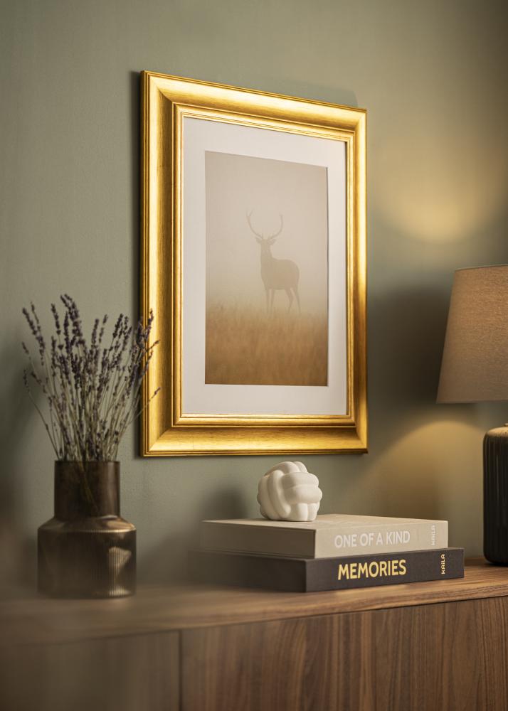 Rama Belfast Jasny Złoty - Dowolny rozmiar