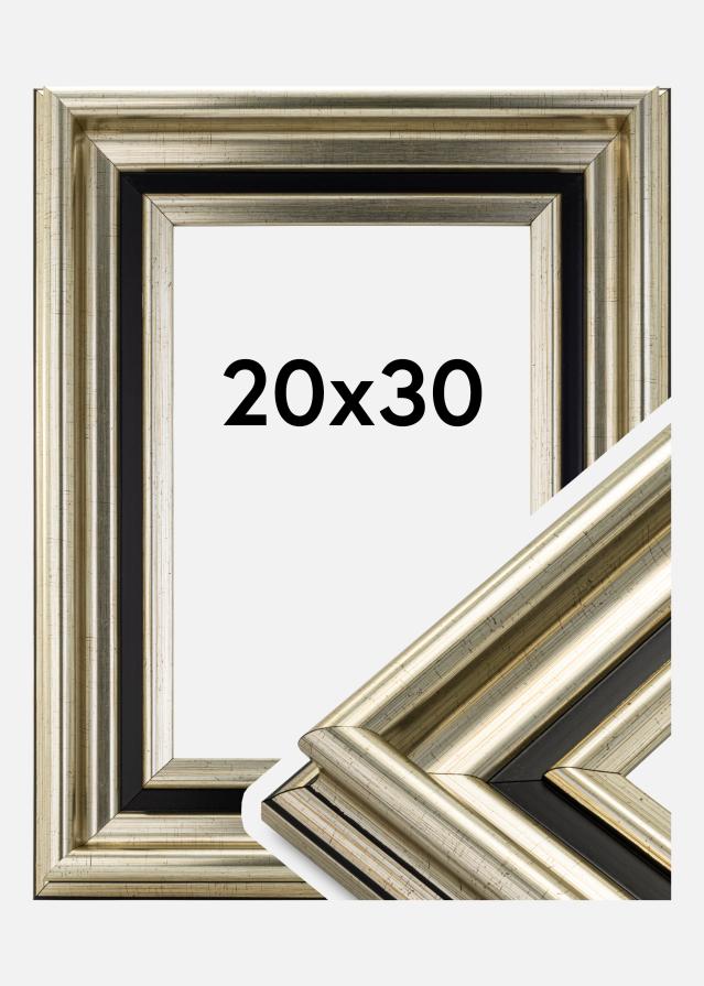 Rama Gysinge Premium Srebrny 20x30 cm