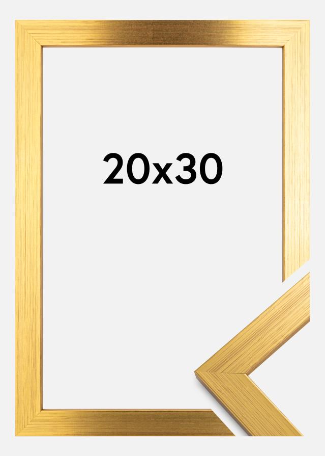 Rama Gold Wood Szkło akrylowe 20x30 cm