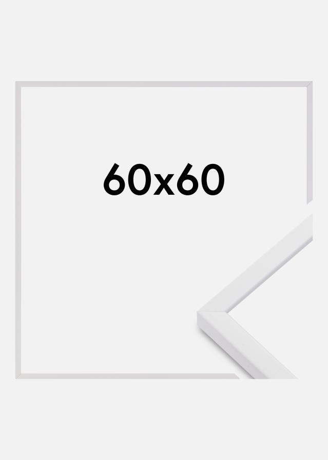 Rama E-Line Szkło akrylowe Biały 60x60 cm