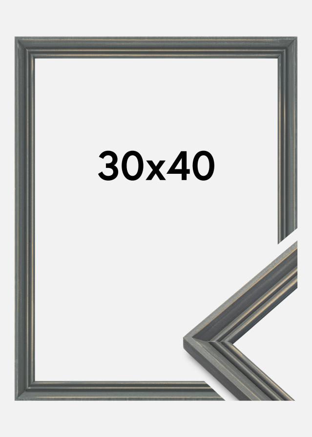 Rama Vintage Home Szary 30x40 cm