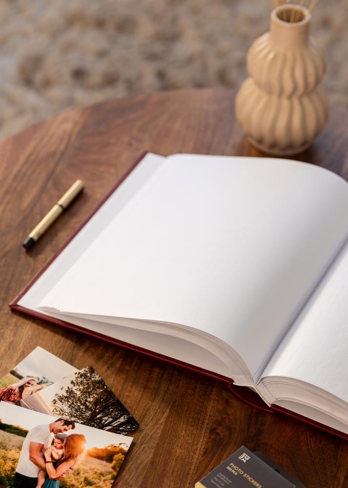 Classico Album Czerwony - 30x33 cm (100 Białe Strony / 50 arkuszy)