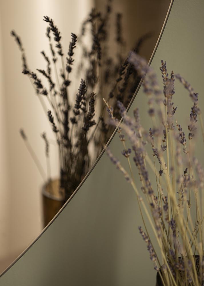 KAILA Okrągły Lustro Dark Bronze 110 cm Ø