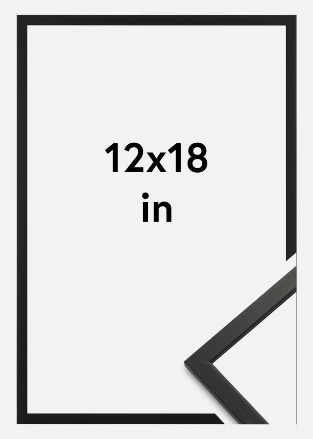 Rama Edsbyn Czarny 12x18 inches (30,48x45,72 cm)