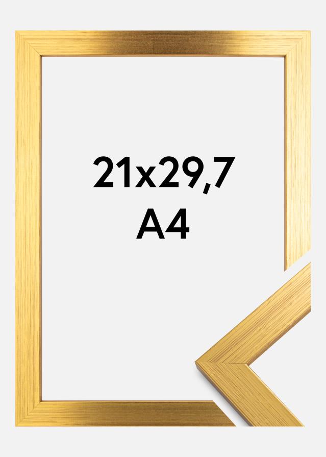 Rama Gold Wood Szkło akrylowe 21x29,7 cm (A4)