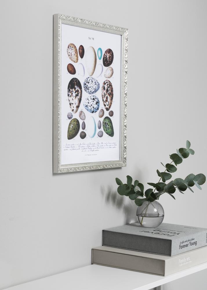 Rama Smith Srebrny 50x70 cm