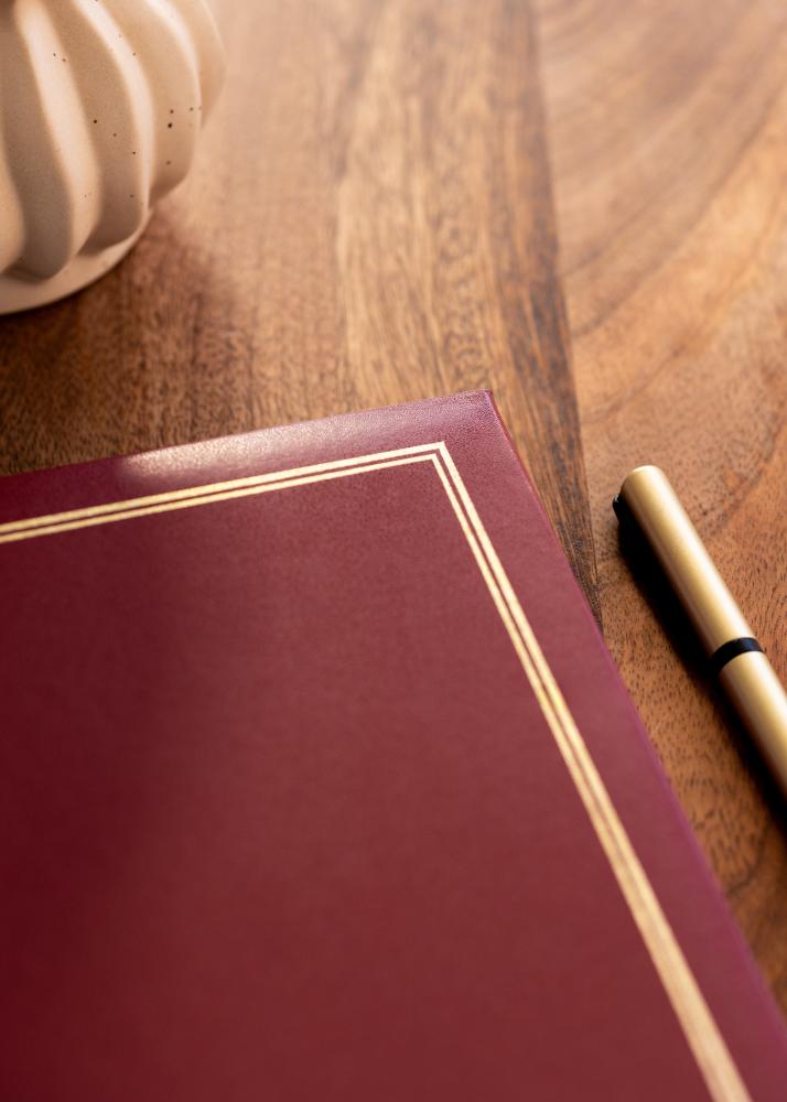 Classico Album Czerwony - 30x33 cm (100 Białe Strony / 50 arkuszy)