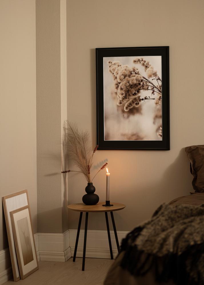 Rama E-Line Czarny 30x40 cm - Passe-patrout Czarny 21x29,7 cm (A4)