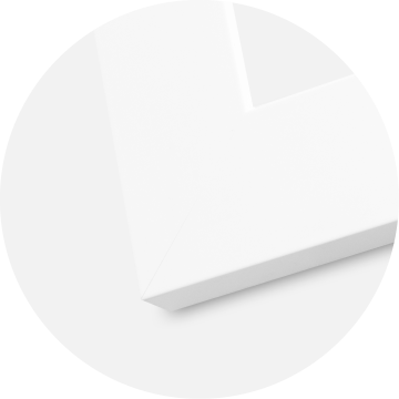 Härjedalen Biały 85x115 cm - Passe-patrout Biały 70x100 cm