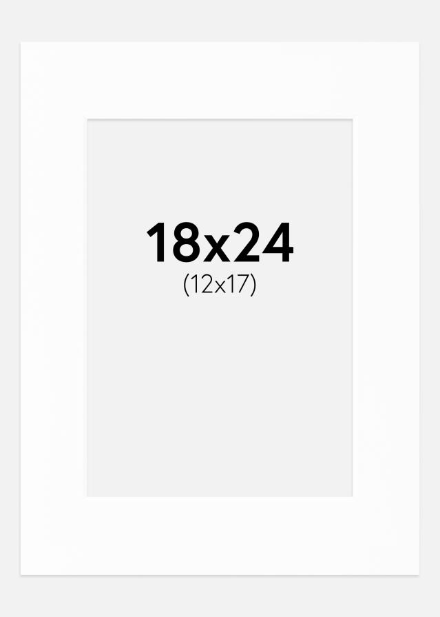 Passe-patrout Canson Biały Biały środek 18x24 cm (12x17)