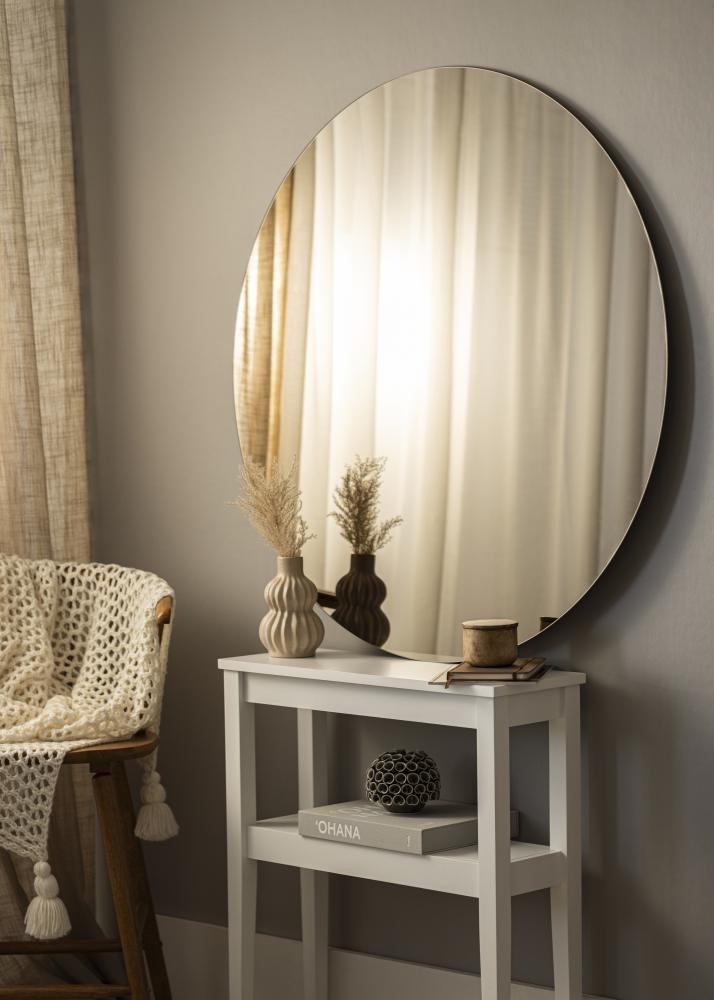 KAILA Okrągły Lustro Dark Bronze 110 cm Ø