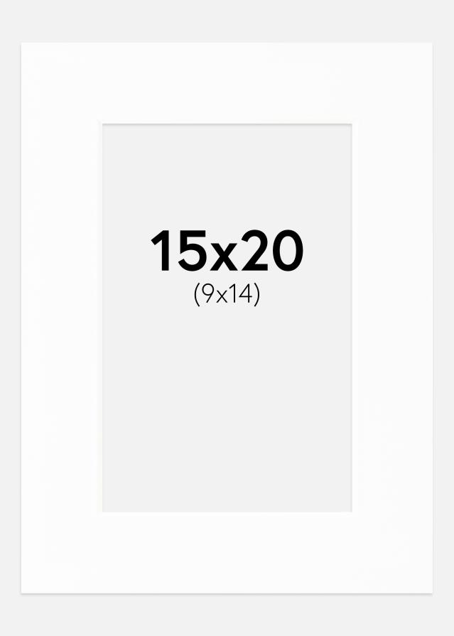 Passe-patrout Canson Biały Biały środek 15x20 cm (9x14)