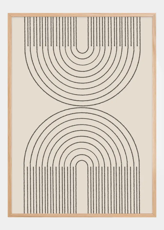 Simple Arch Composition Plakat