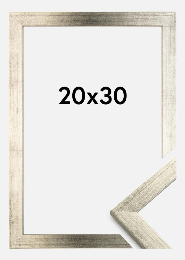 Rama Stylowy Szkło akrylowe Srebrny 20x30 cm
