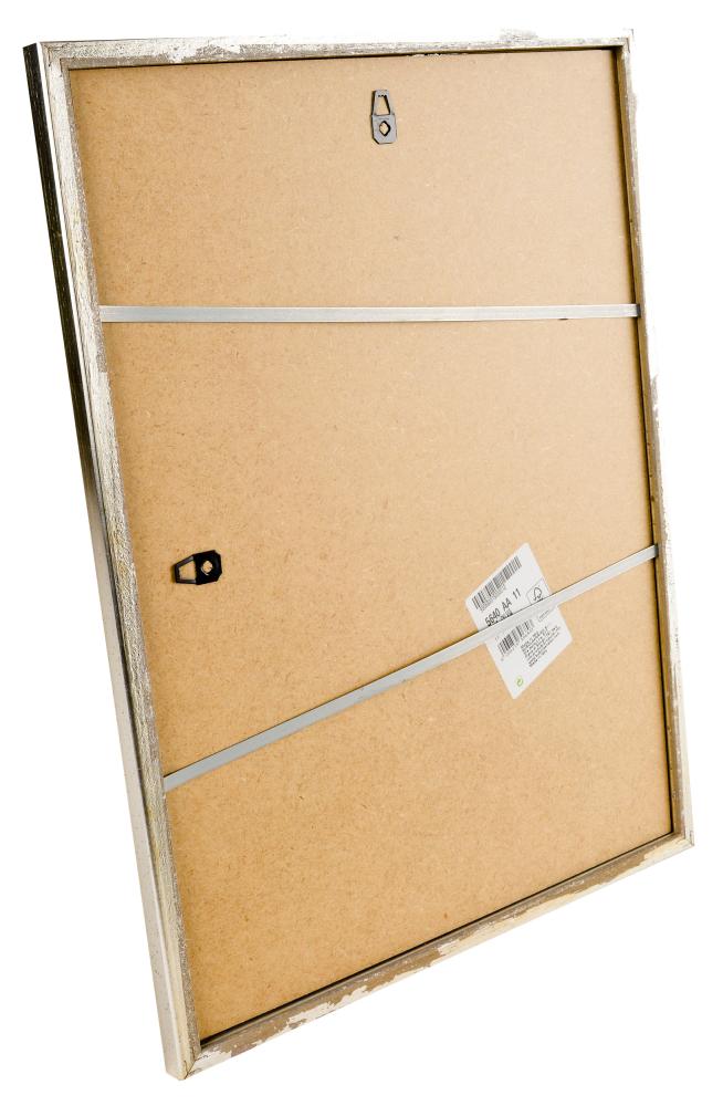 Rama Sylvia Srebrny 40x50 cm