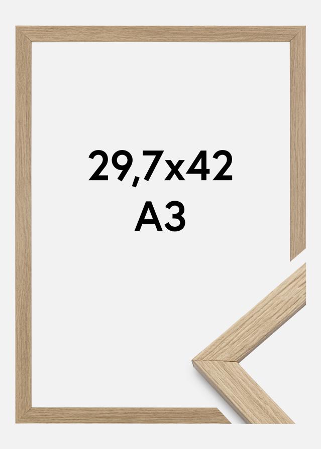 Rama Stylowy Szkło akrylowe Dąb 29,7x42 cm (A3)