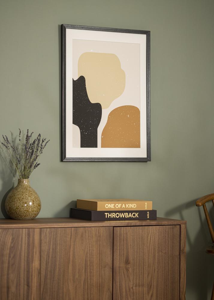 Rama Fiorito Szkło akrylowe Ciemny szary 30x40 cm