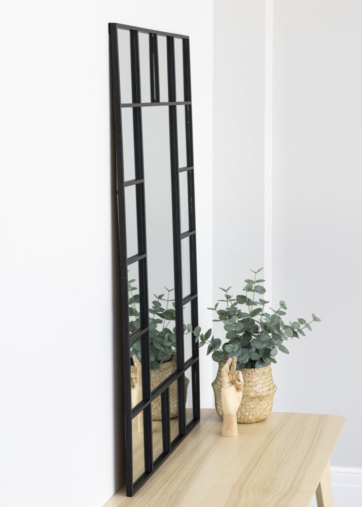 KAILA Lustro Window - Czarny 80x120 cm