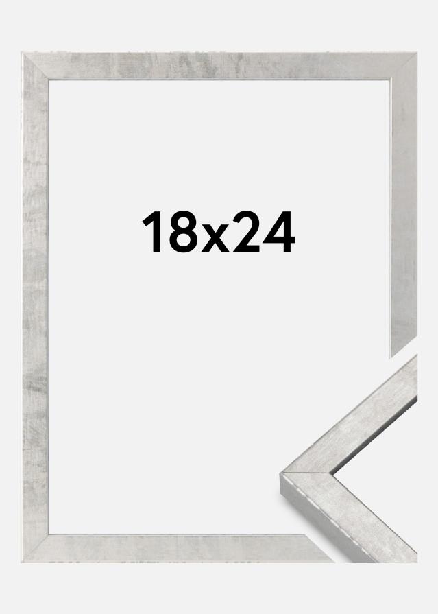Rama Ares Szkło akrylowe Srebrny 18x24 cm
