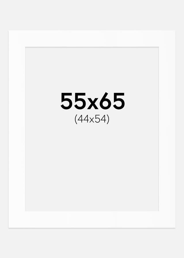 Passe-patrout Biały Standard (Białe Rdzeń) 55x65 cm (44x54)