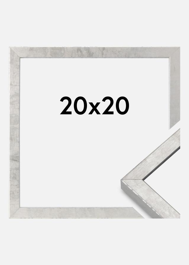 Rama Ares Szkło akrylowe Srebrny 20x20 cm