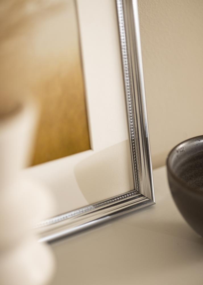 Rama Gala Szkło akrylowe Srebrny 40x60 cm