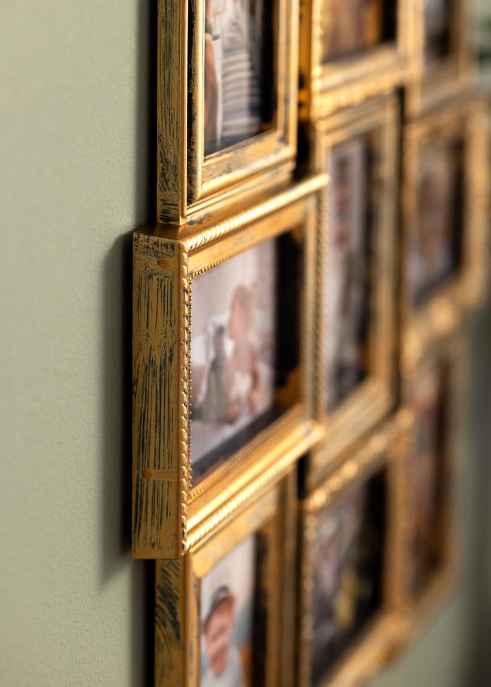 Retro Multirama Złoty Mat - 12 Zdjęcia