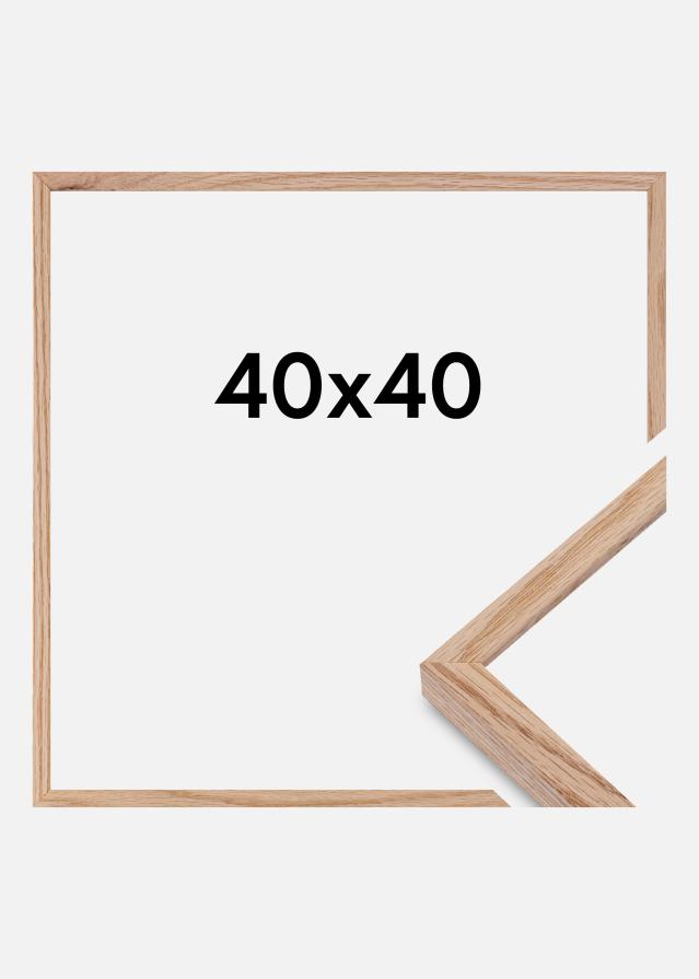 Rama E-Line Szkło akrylowe Dąb 40x40 cm