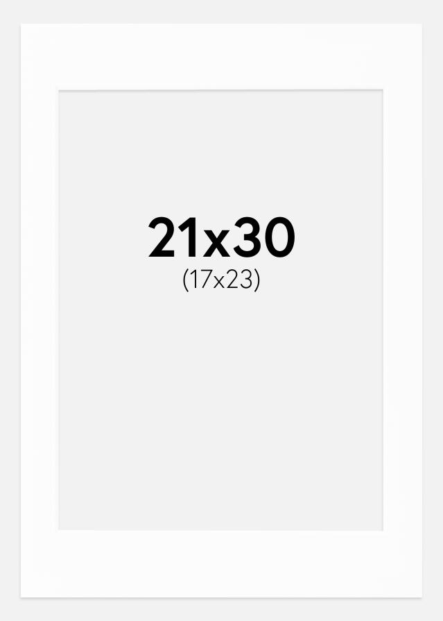Passe-patrout Canson Biały Biały środek 21x30 cm (17x23)