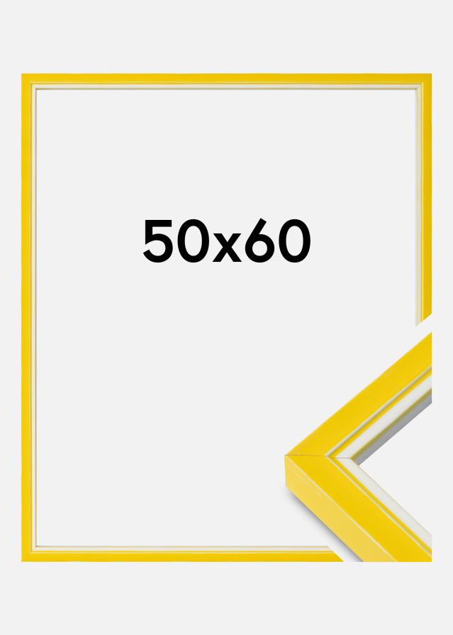 Rama Diana Szkło akrylowe Żółty 50x60 cm