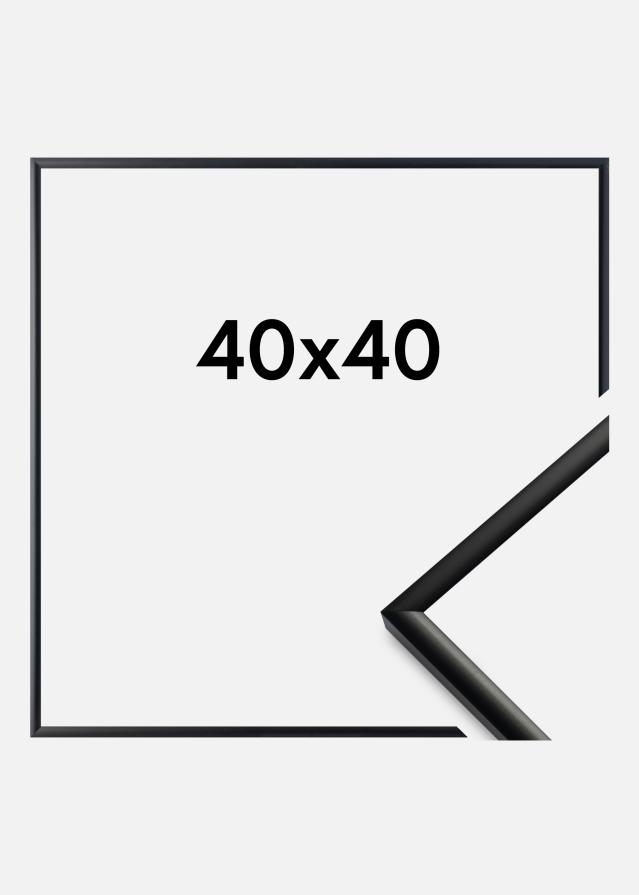 Rama New Lifestyle Szkło akrylowe Czarny Mat 40x40 cm