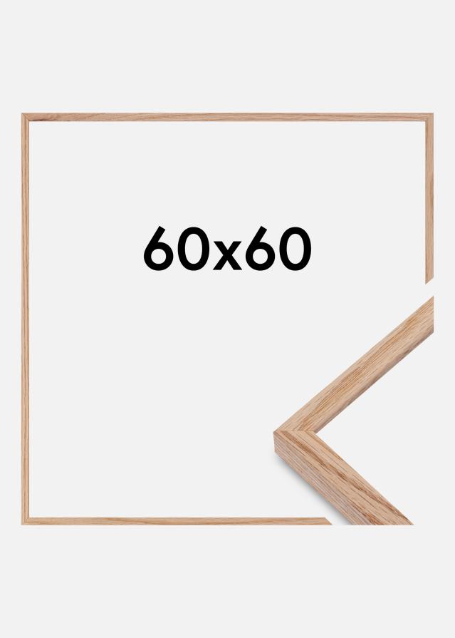 Rama E-Line Szkło akrylowe Dąb 60x60 cm