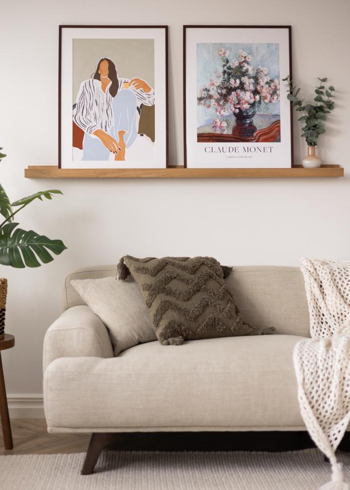 KAILA Półka na obrazy Dąb 150 cm