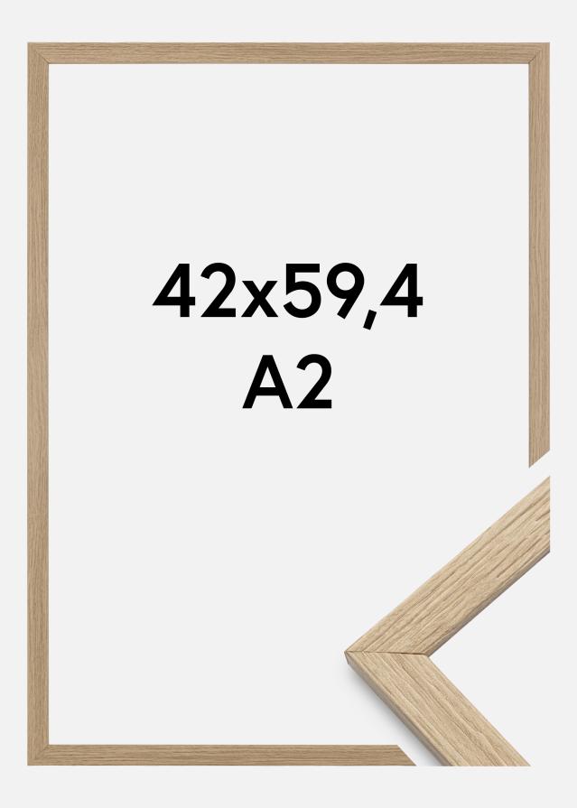 Rama Stylowy Szkło akrylowe Dąb 42x59,4 cm (A2)