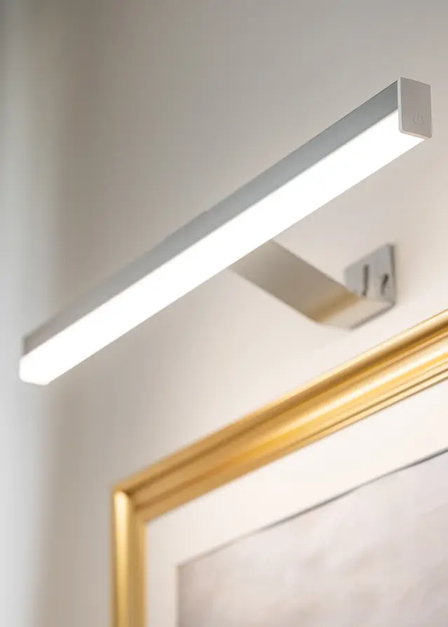 KAILA Glow Oświetlenie Obrazów na Baterie 55 cm - Srebrny