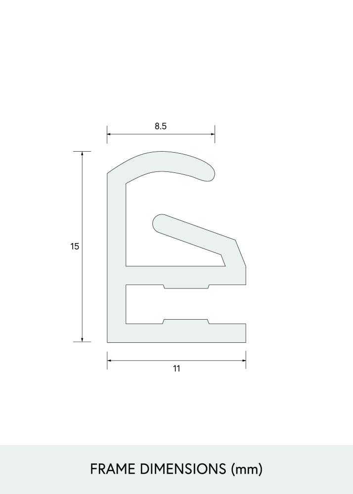 Rama do puzzli Czarny 70x100 cm