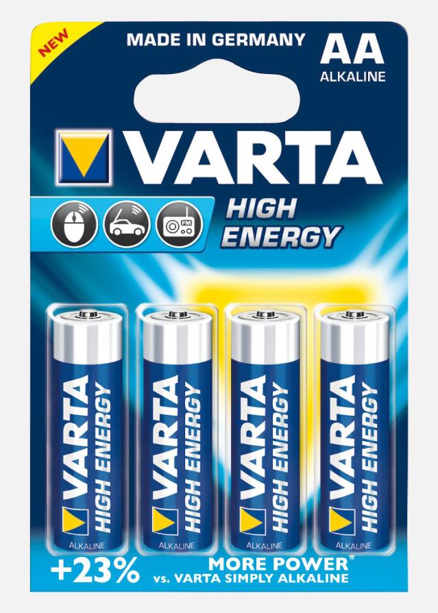 Baterie Varta High Energy AA (L6)