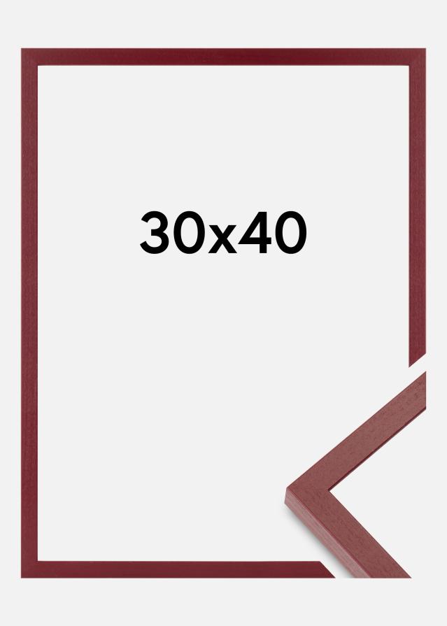 Colorful Szkło akrylowe Czerwony 30x40 cm