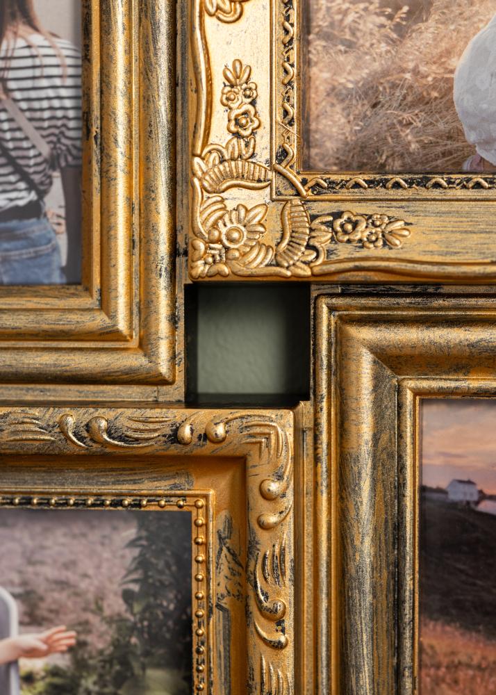 Retro Multirama Złoty Mat - 12 Zdjęcia