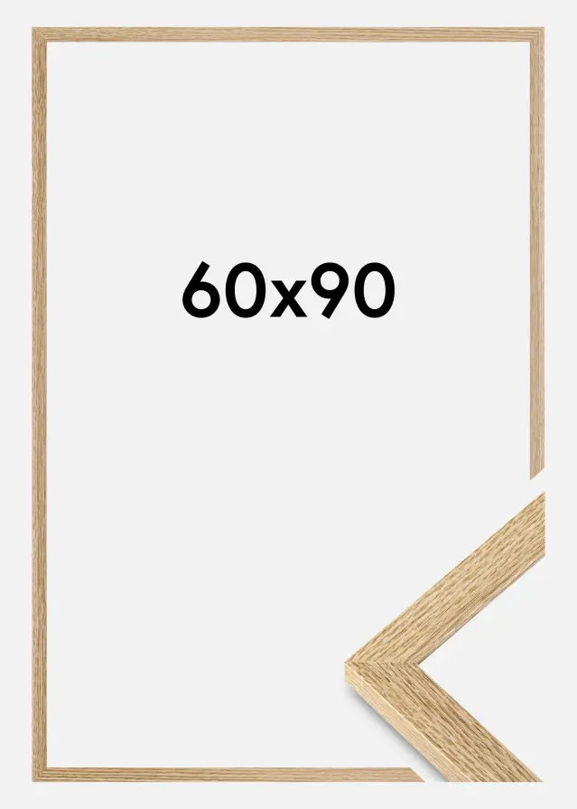 Rama Selection Szkło akrylowe Dąb 60x90 cm