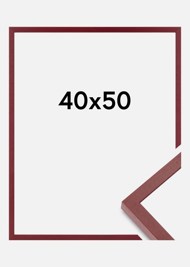 Colorful Szkło akrylowe Czerwony 40x50 cm