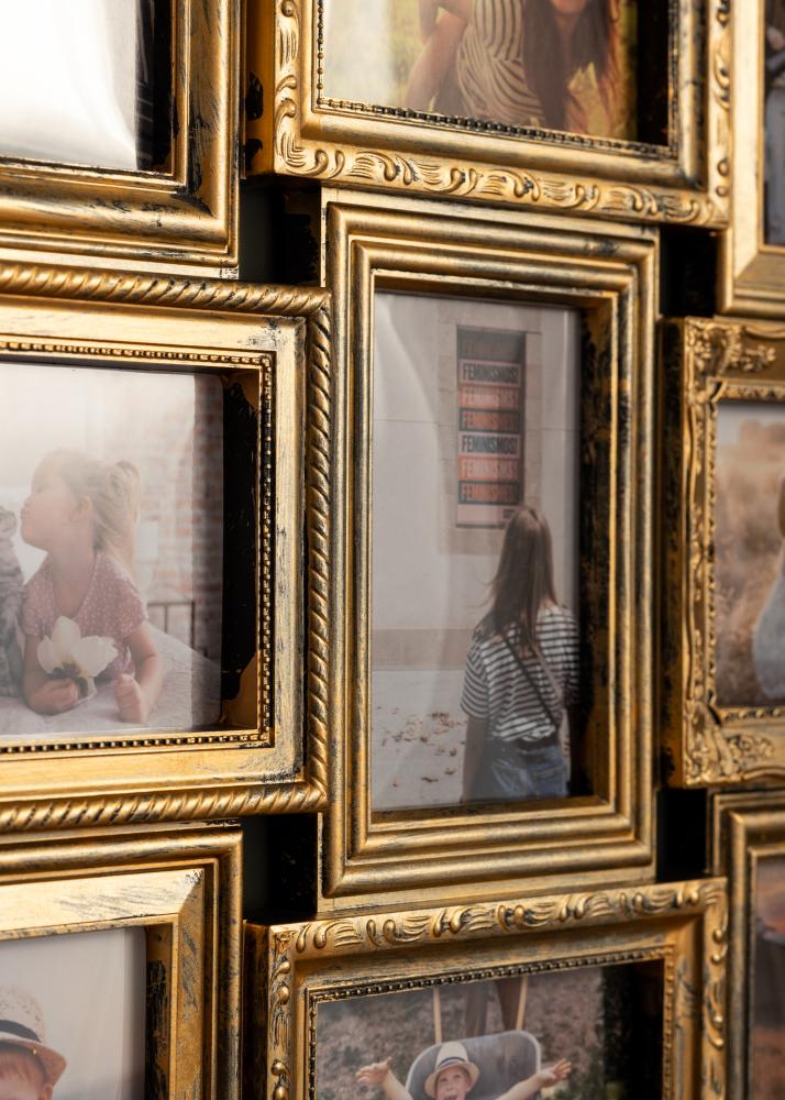 Retro Multirama Złoty Mat - 12 Zdjęcia