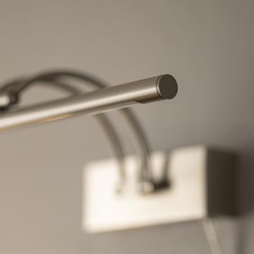 Gunnebo V962 LED oświetlenie obrazu 37 cm - Nikiel