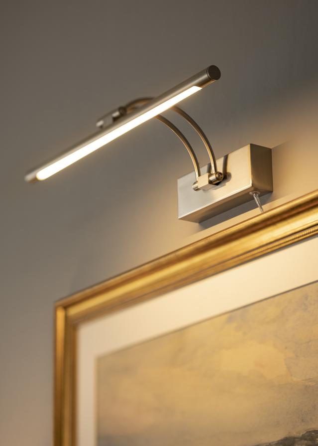 Gunnebo V962 LED oświetlenie obrazu 37 cm - Nikiel