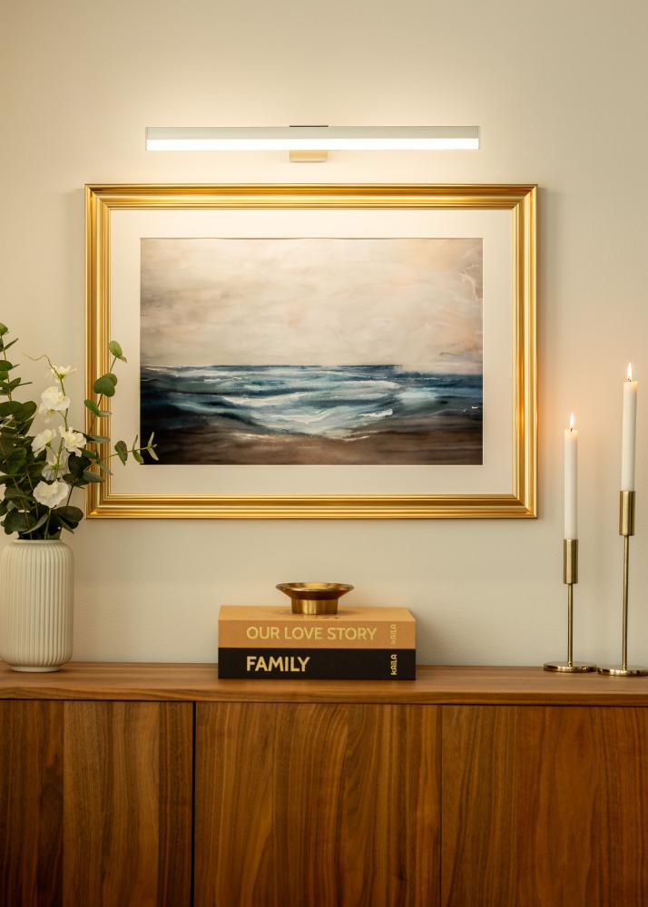 KAILA Glow Oświetlenie Obrazów na Baterie 55 cm - Srebrny