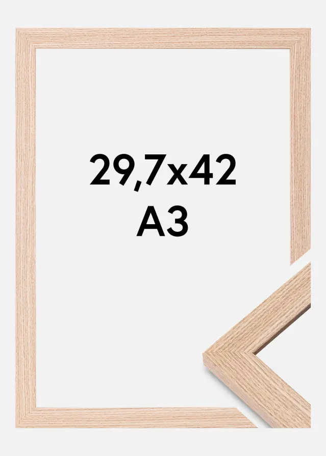 Rama Deco Szkło akrylowe Dąb 29.7x42 cm (A3)