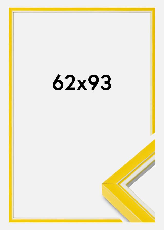 Rama Diana Szkło akrylowe Żółty 62x93 cm