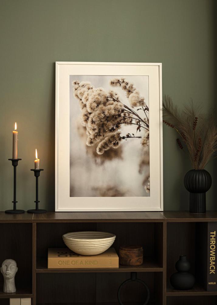 Rama E-Line Szkło akrylowe Biały 70x100 cm