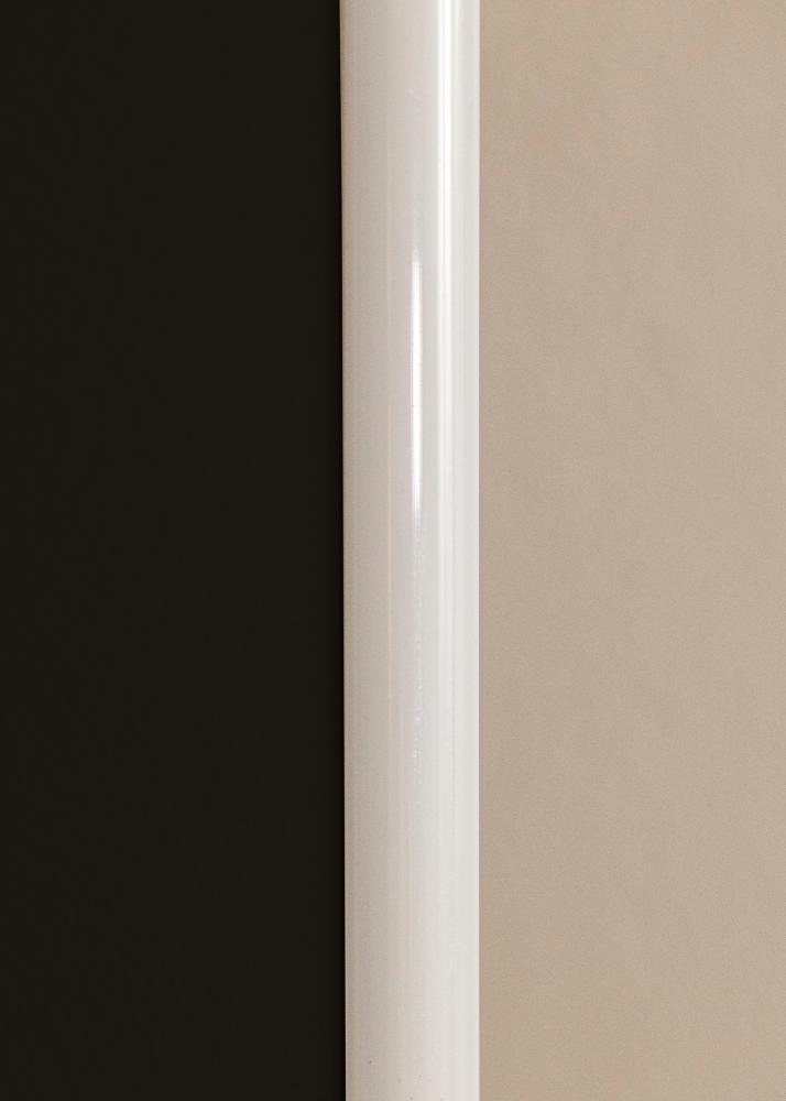 Rama Victoria Biały 50x70 cm - Passe-patrout Czarny 33x56 cm