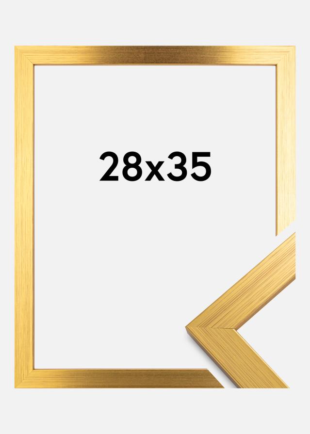 Rama Gold Wood Szkło akrylowe 28x35 cm